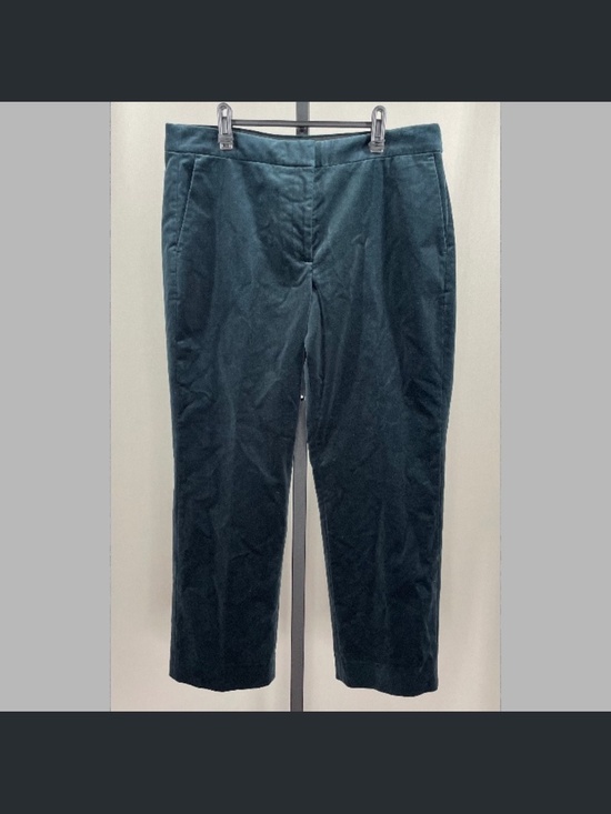 J. Crew Pants - NEW J Crew Pants Womens 14 black velvet Kate straight leg preppy classic